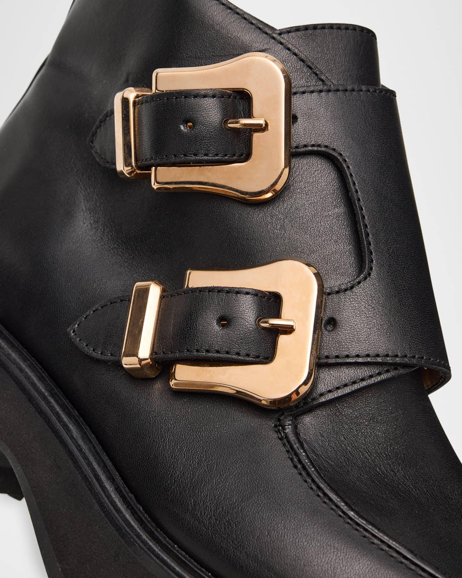Apollo Leather Ankle Booties Product Image