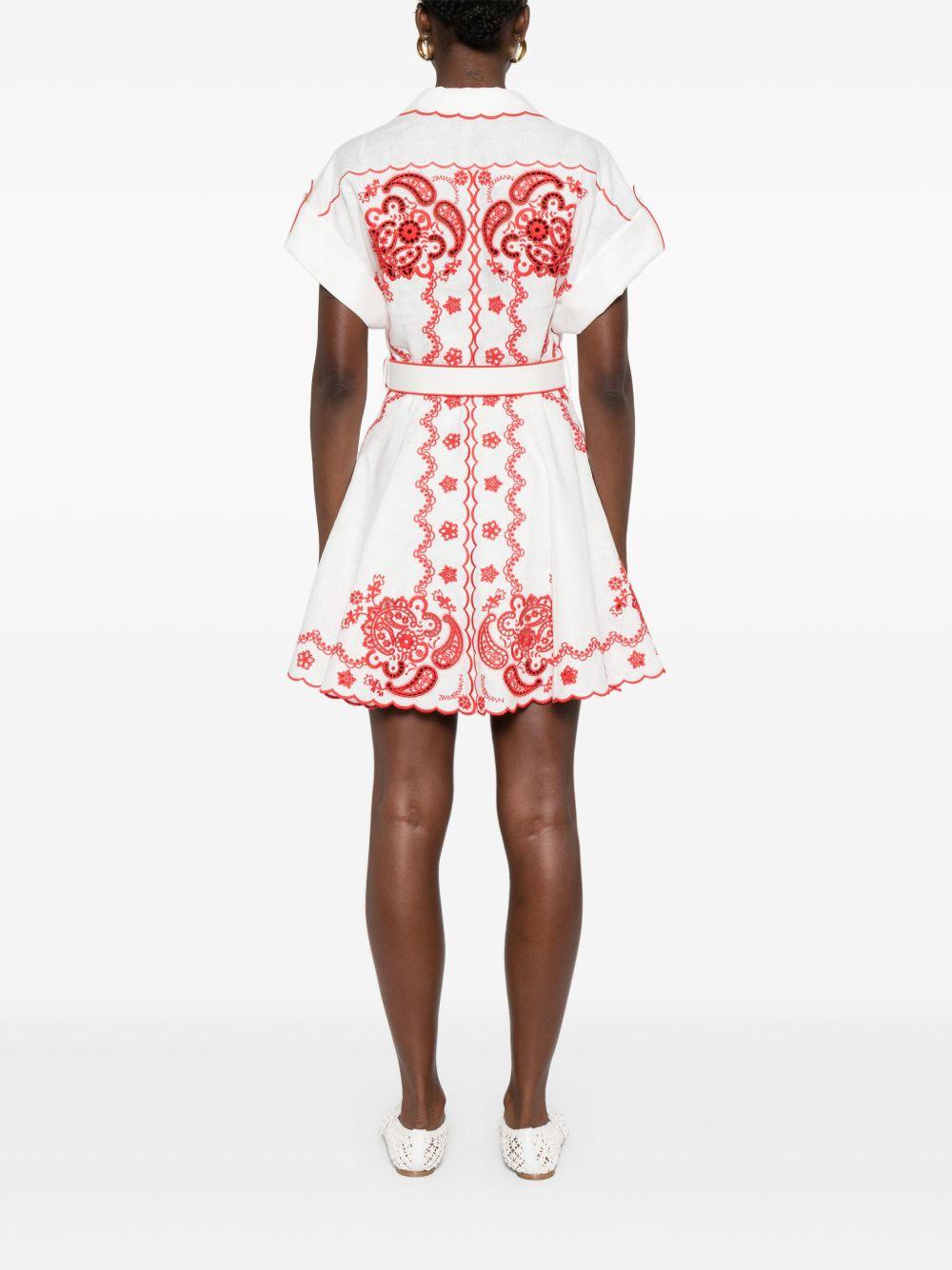 Lucky Embroidered mini dress Product Image