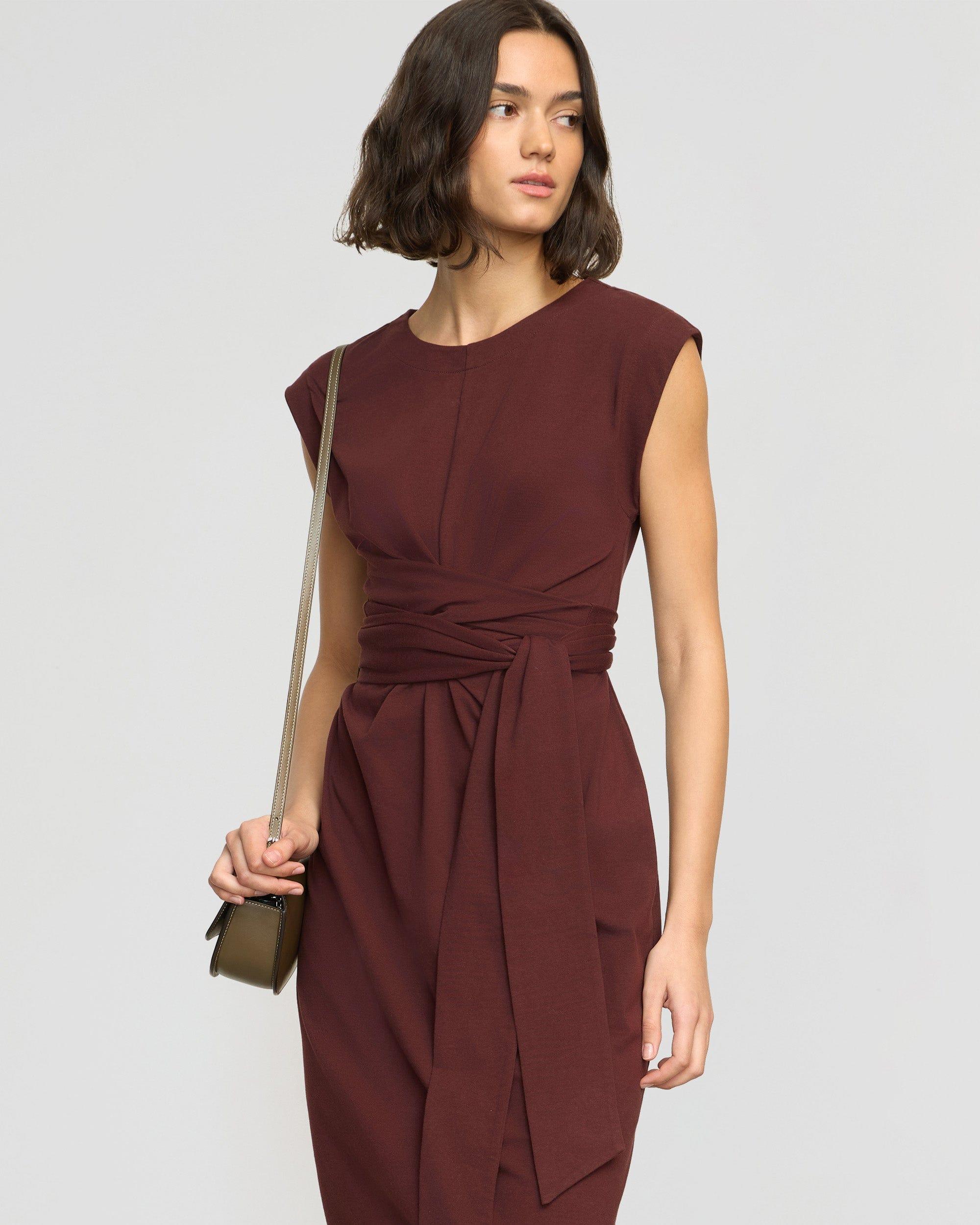 Fei Tie-Front Organic Cotton Dress Product Image
