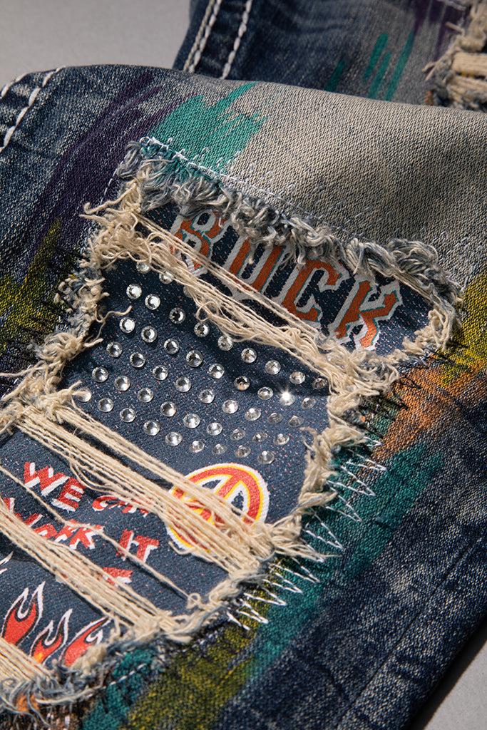 Earnesto Straight Jeans Male Product Image