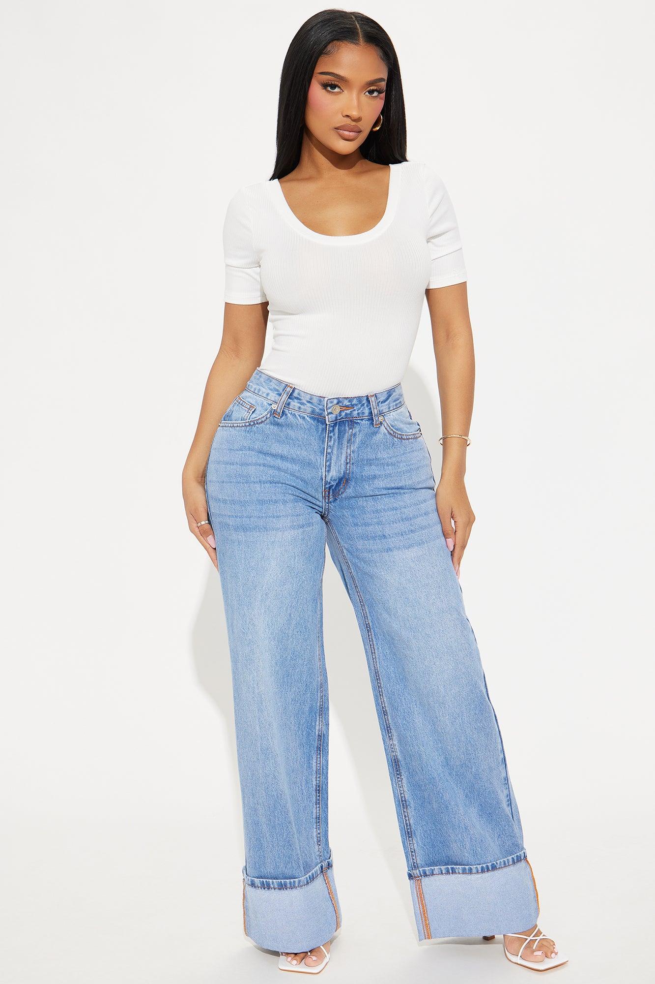 Essential Ribbed Bodysuit - Off White Product Image