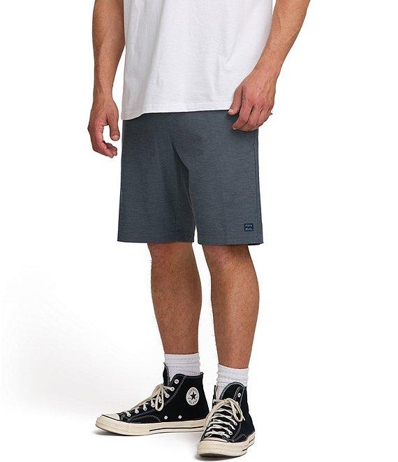 Billabong Crossfire Solid Elastic Submersible 18#double; Inseam Shorts Product Image