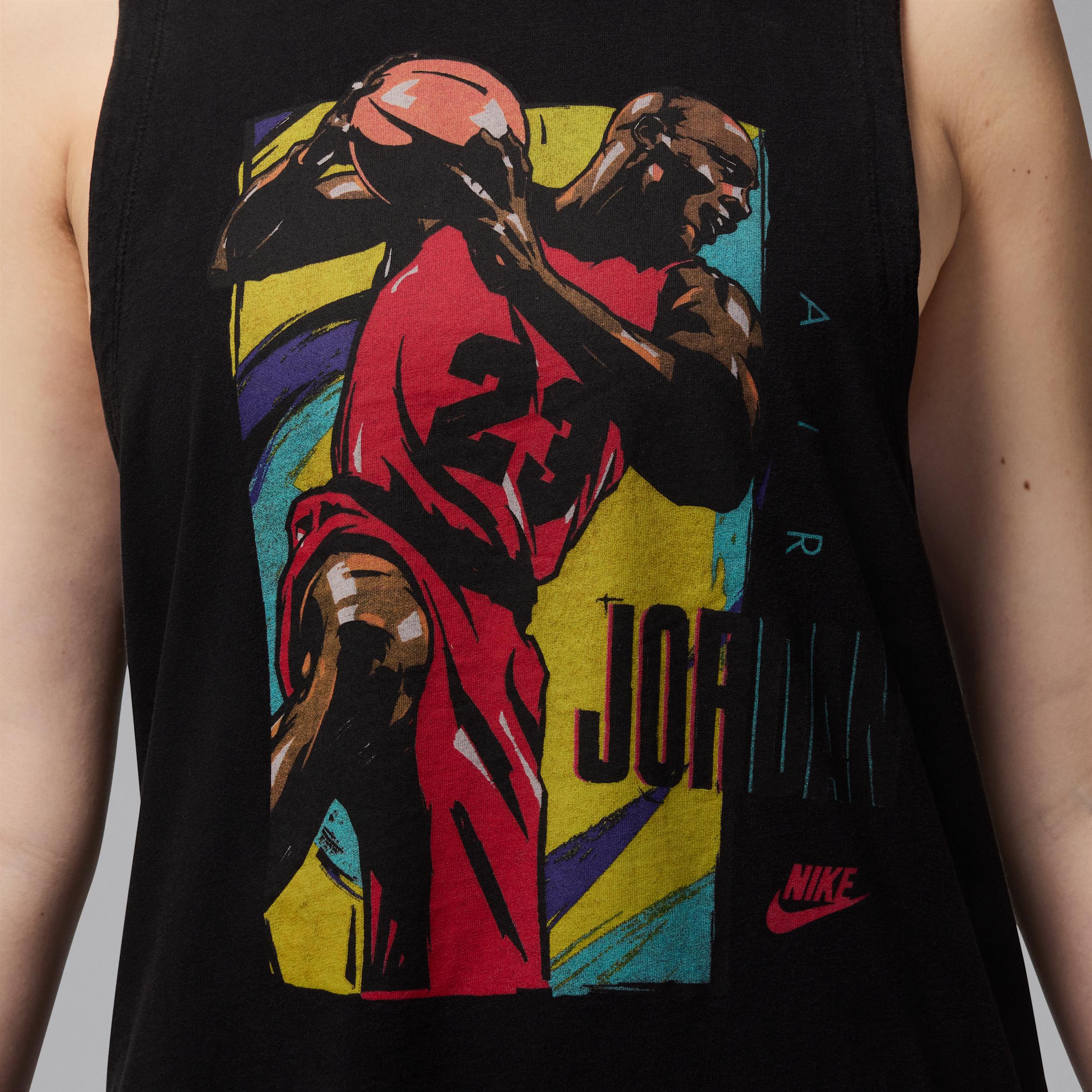 Womens Jordan Sleeveless Graphic T-Shirt | HJ0199-010 Product Image