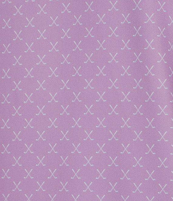 Cremieux Blue Label Performance Big & Tall Stretch Golf Printed Short Sleeve Polo Shirt Product Image