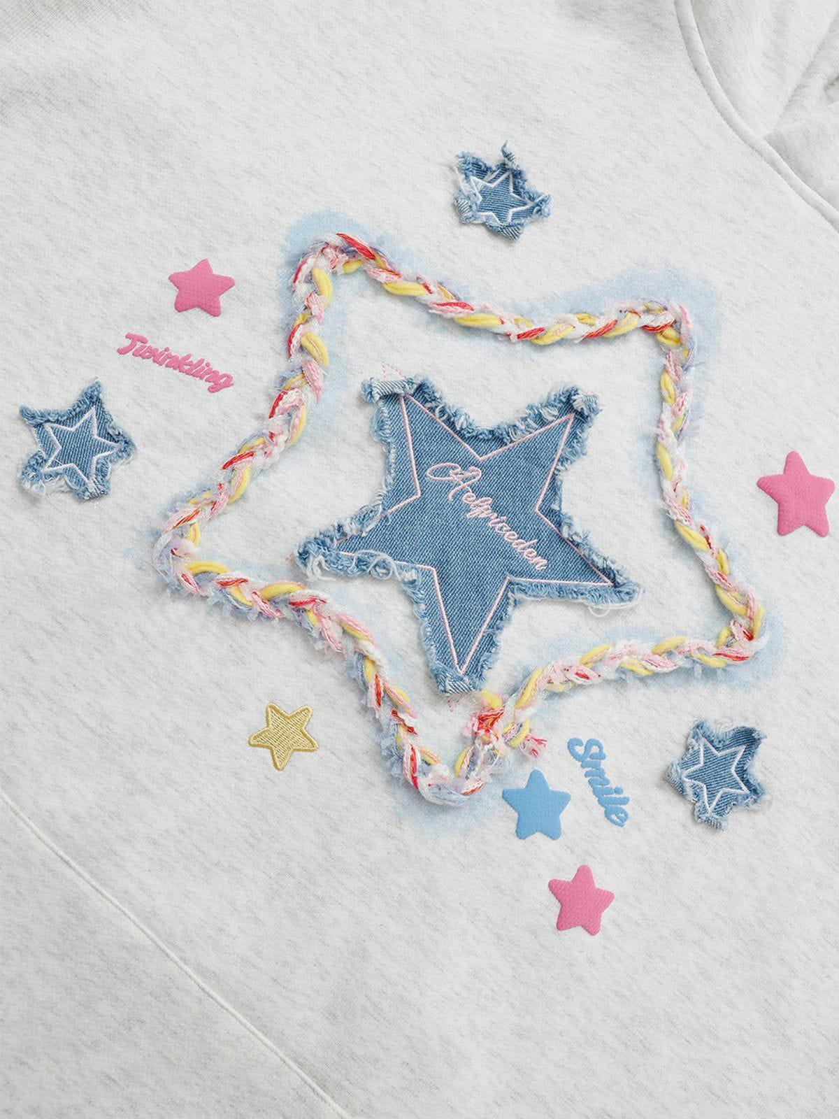Aelfric Eden Oversized Star Hoodie Product Image