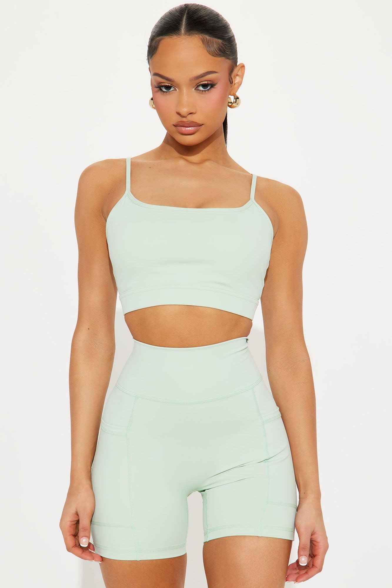 Stay Alert Active Short Set - Mint Product Image