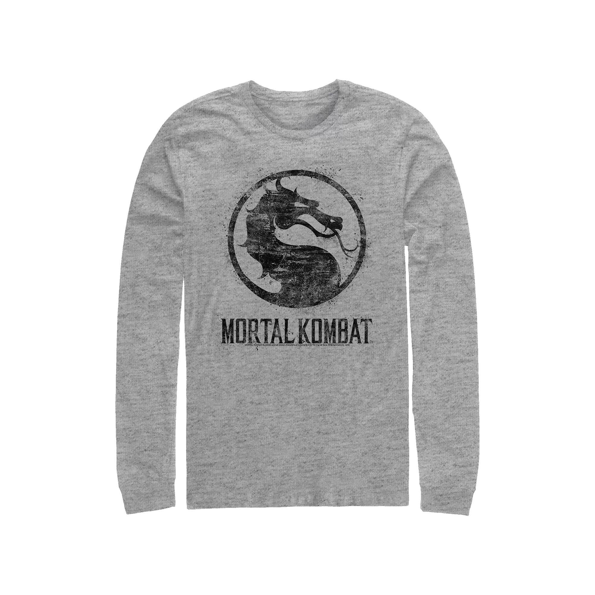 Men's Mortal Kombat Splatter Logo Graphic Tee,  Product Image