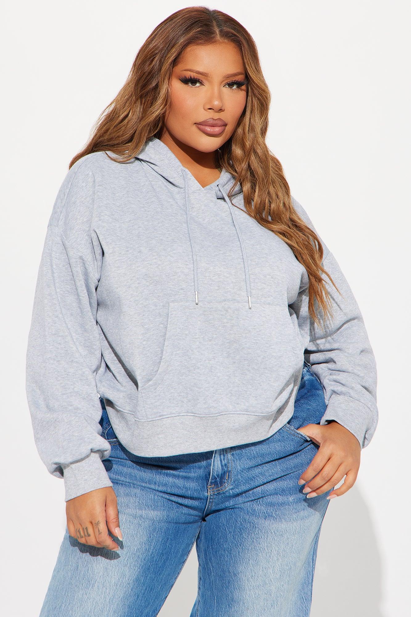 Candice Lounge Hoodie - Heather Grey Product Image