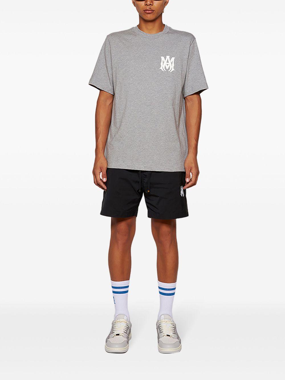 MA Stripe logo-intarsia socks Product Image