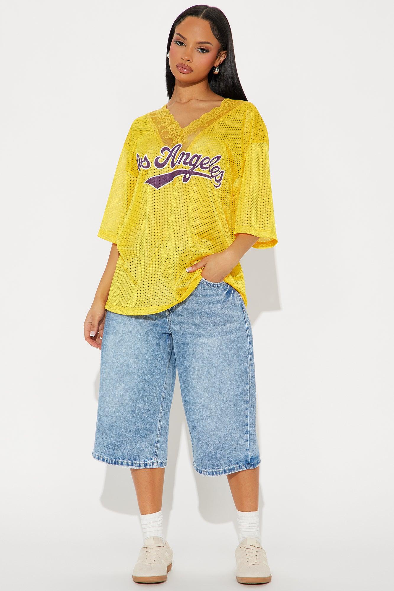 Team LA Jersey Tee - Yellow Product Image