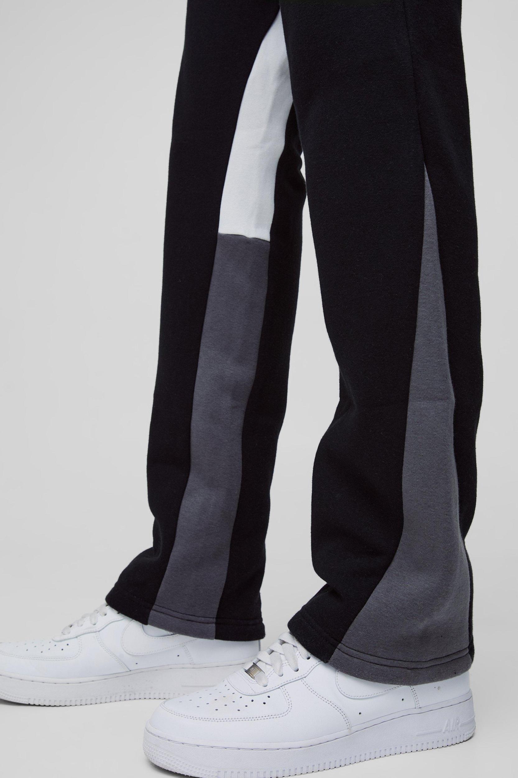 Tall Worldwide Contrast Stitch Gusset Sweatpants | boohooMAN USA Product Image
