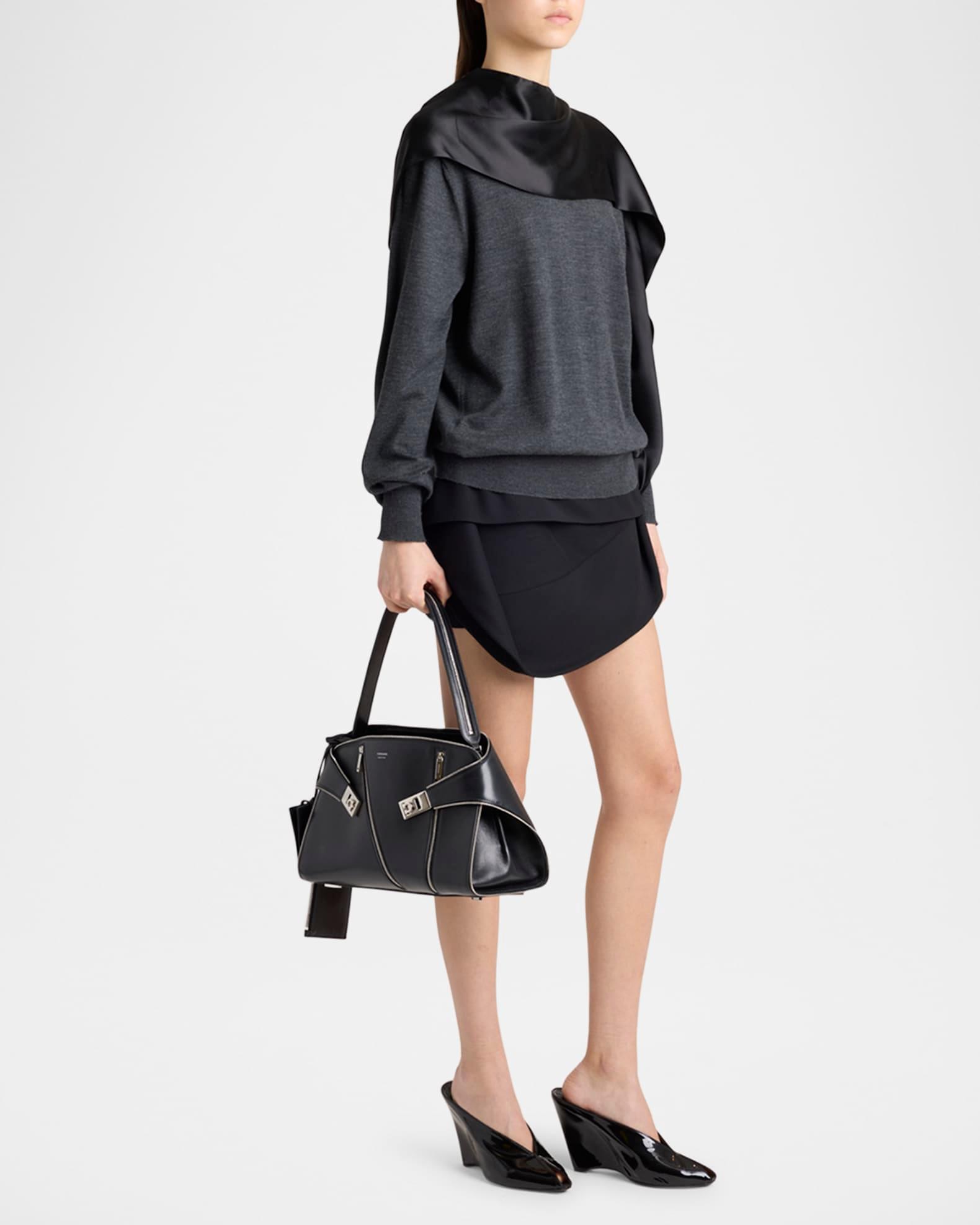 Hug Multi-Zip Leather Crossbody Bag Product Image