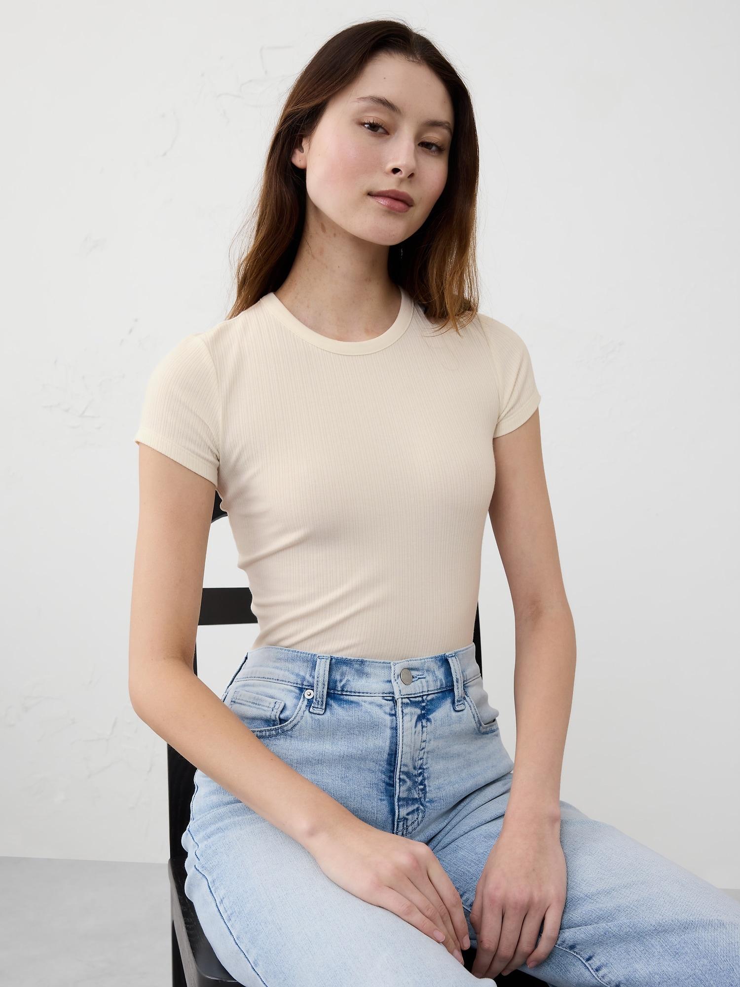 Variegated Ribbed T-Shirt Product Image