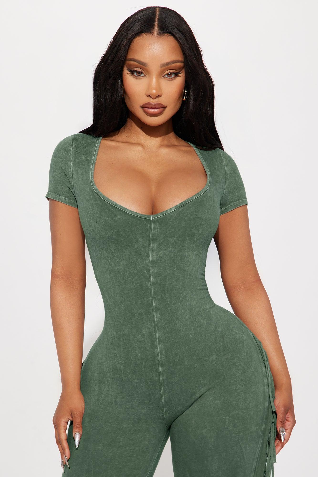 Carry Me Higher Fringe Jumpsuit - Burgundy Female Product Image