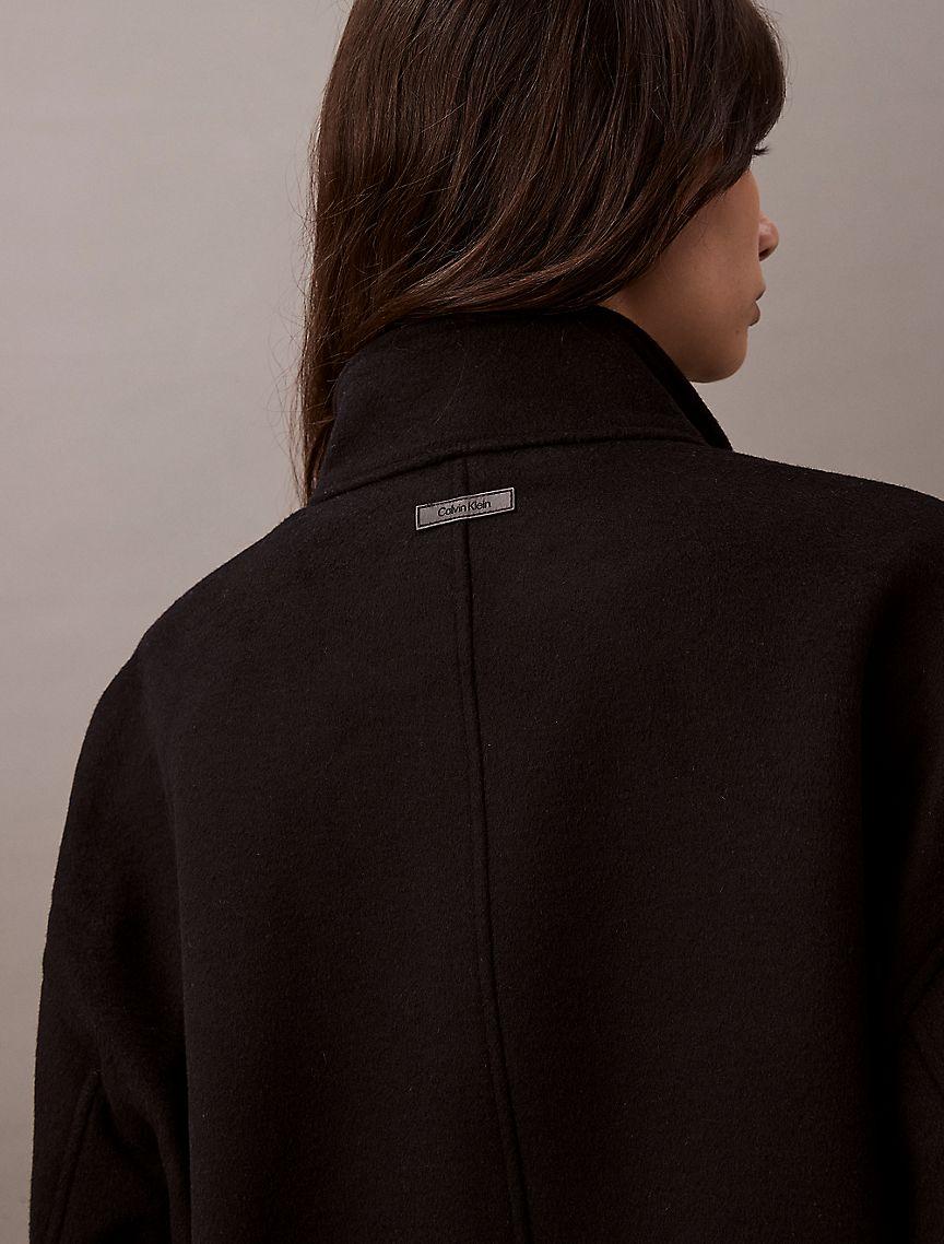 Wool Blend Bomber Jacket Product Image