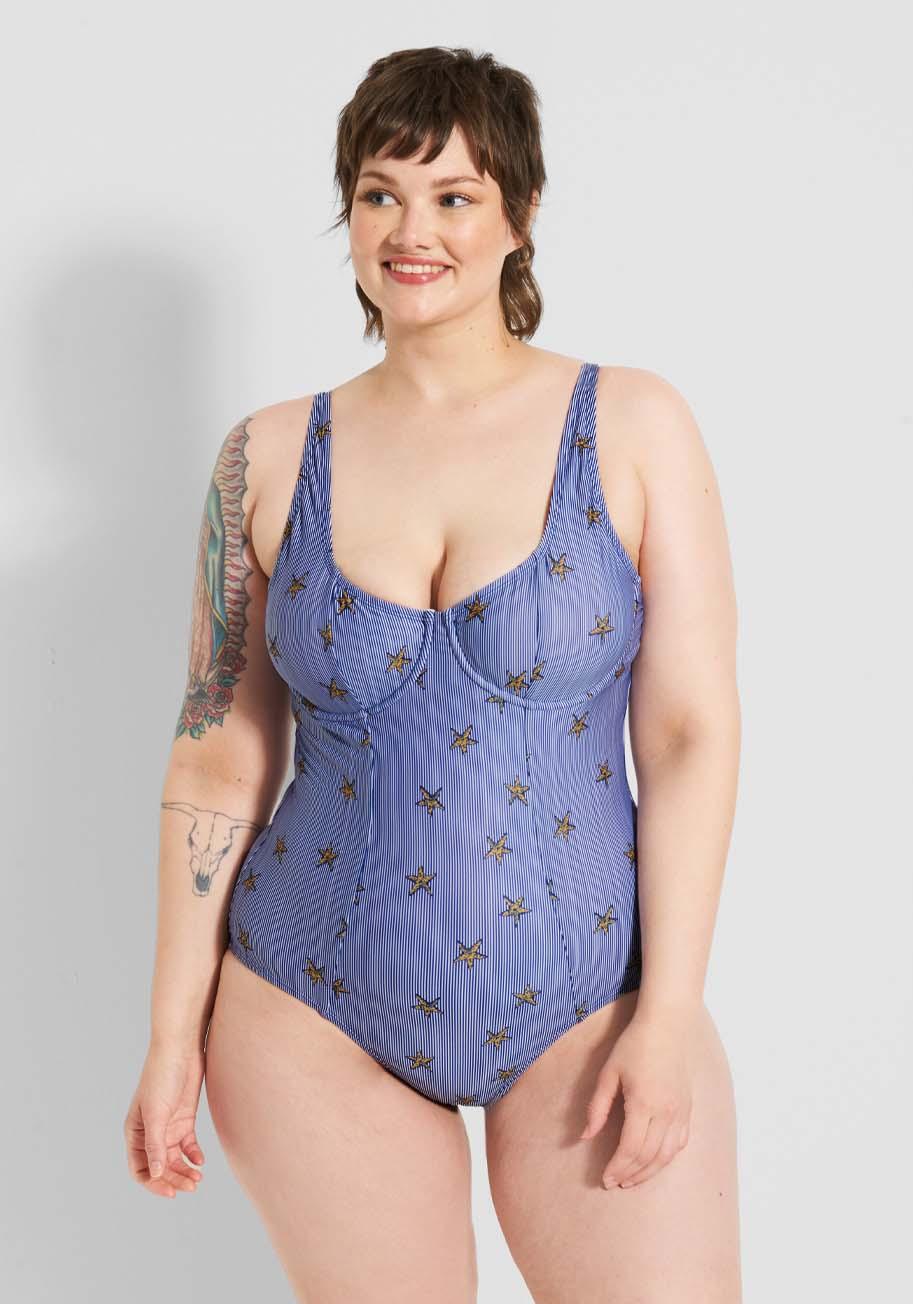 The Brandy Underwire One-Piece Swimsuit (Final Sale) Product Image
