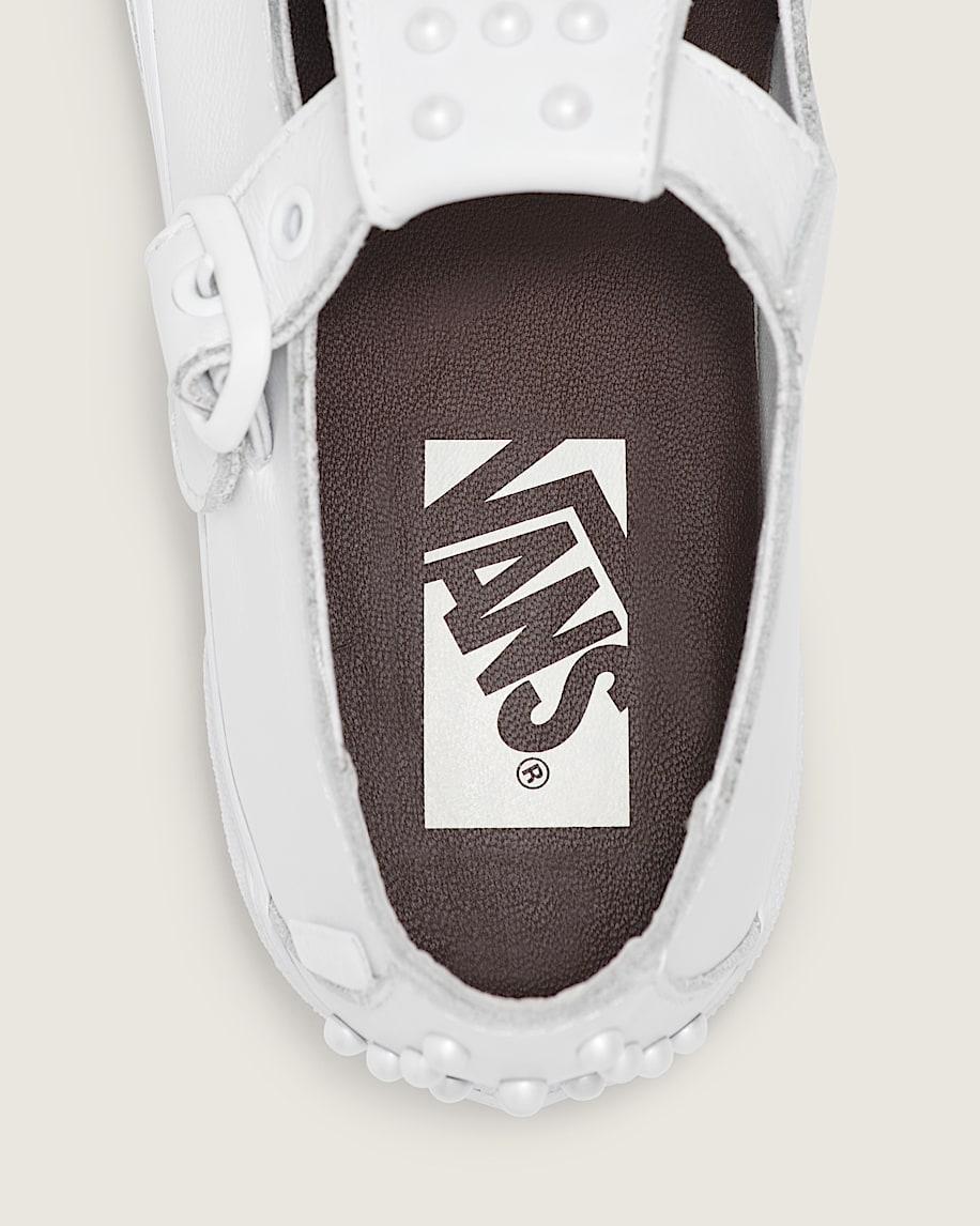 Premium Mary Jane Pearlized Shoe in White| Vans US Product Image