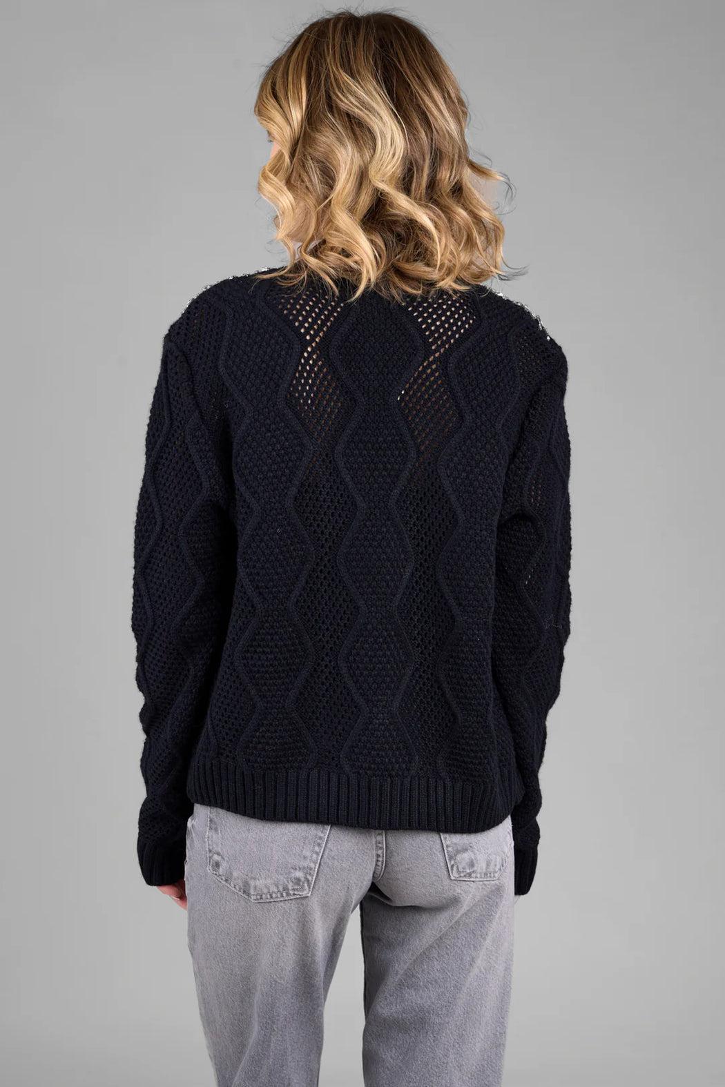 Jewel Embellished Cardigan Product Image