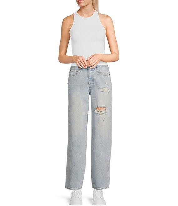 C&V Chelsea & Violet Knit Racerback Halter Tank Top Product Image