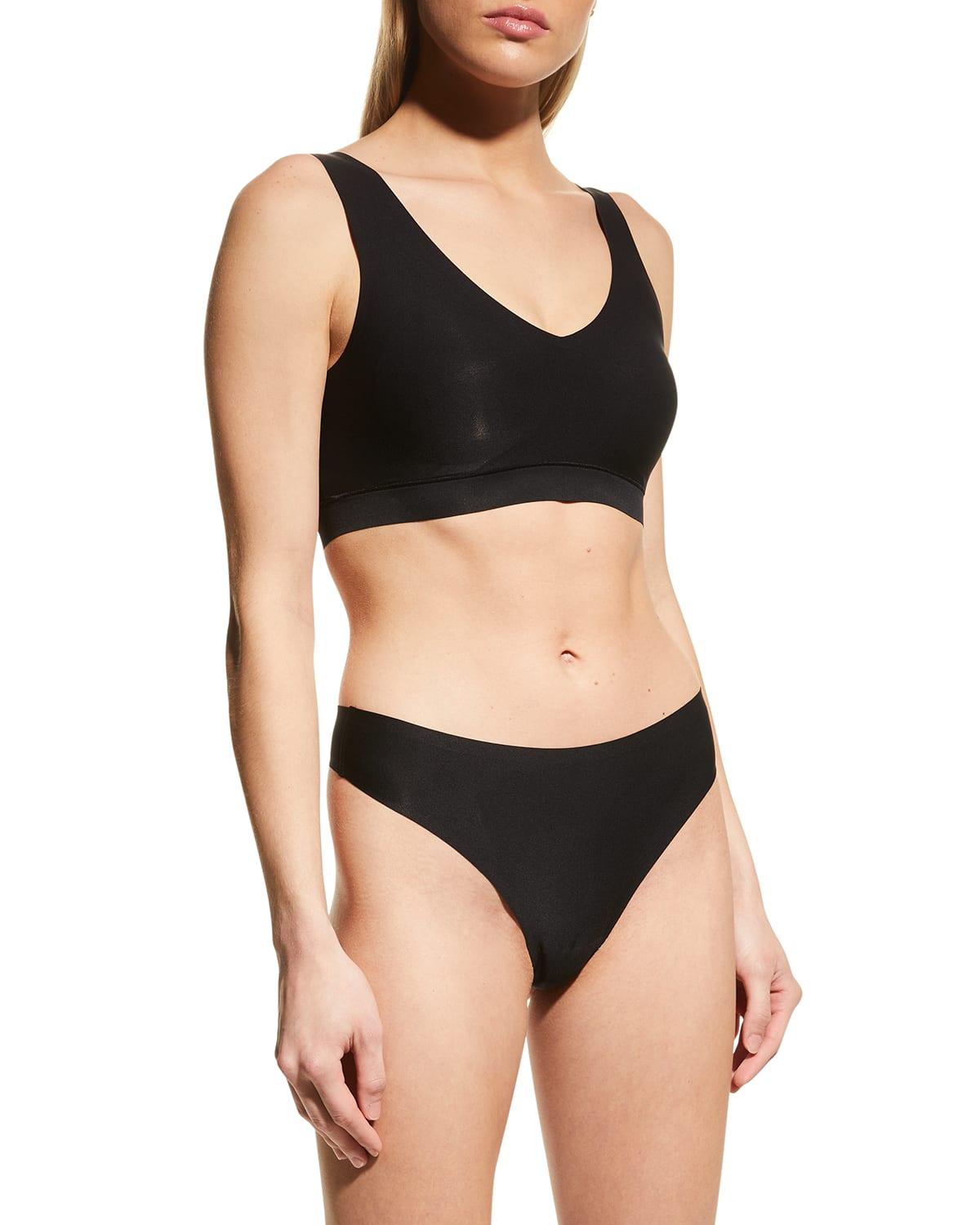 Soft Stretch Padded Crop Top Soft Bra Product Image