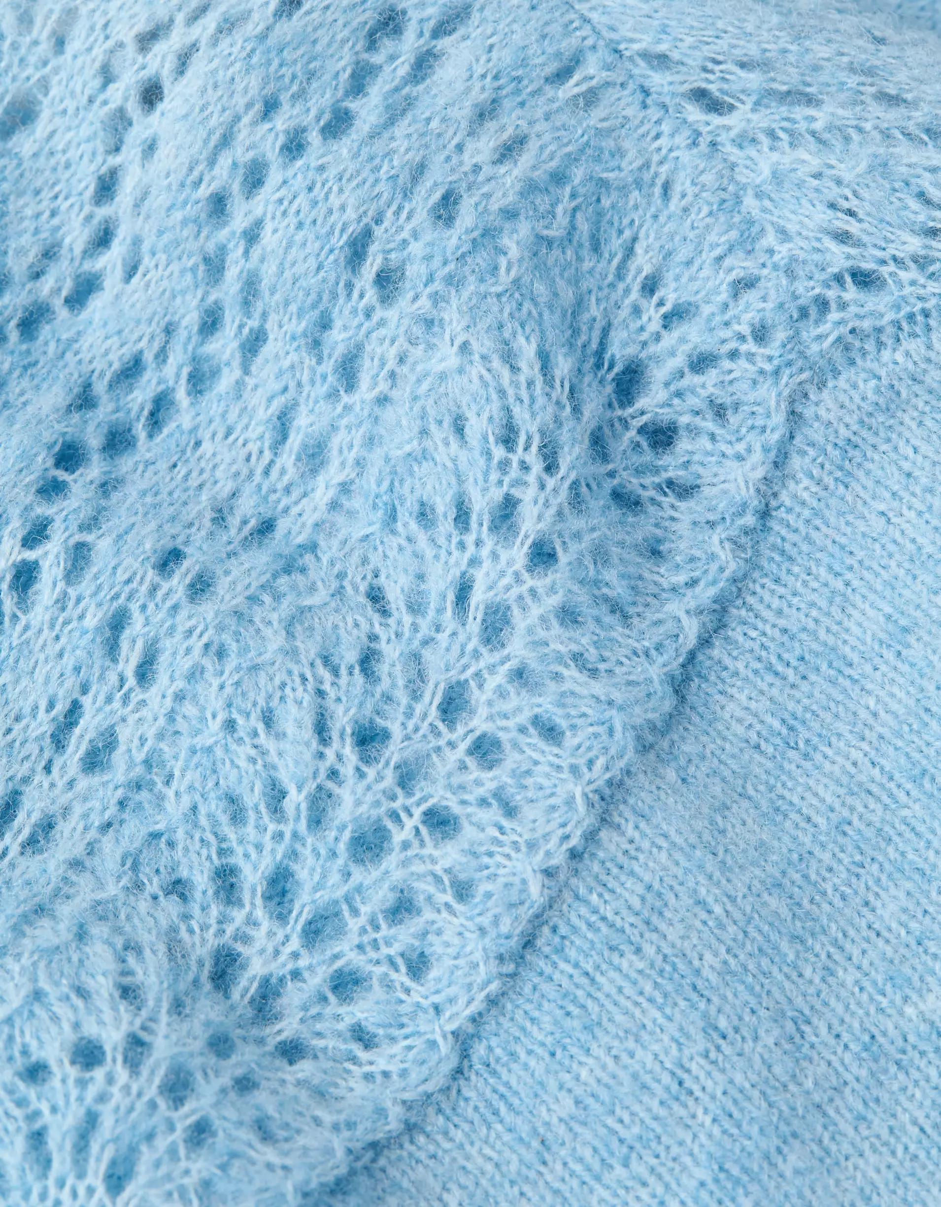 AE Whoa So Soft Lace Sweater Product Image