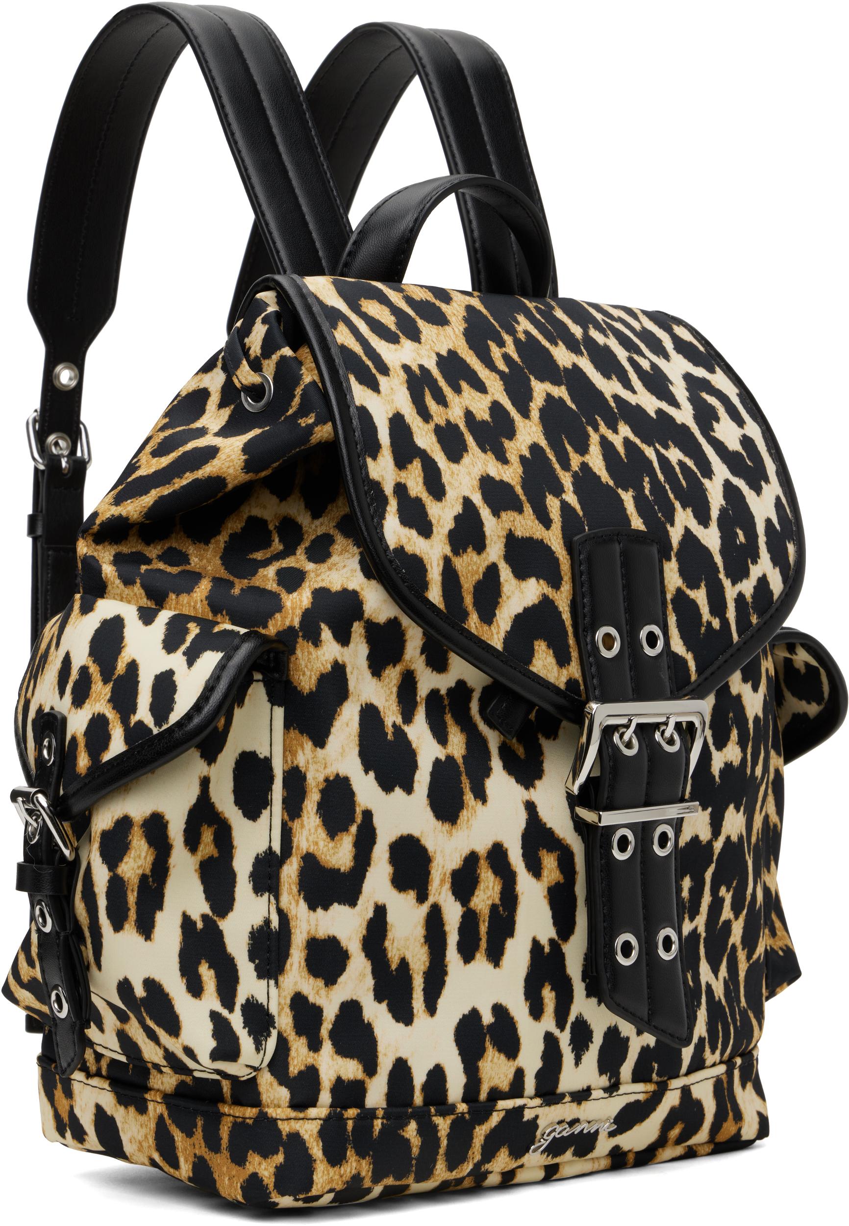 GANNI Women Bucky Small Nylon Backpack In Multicolor Product Image