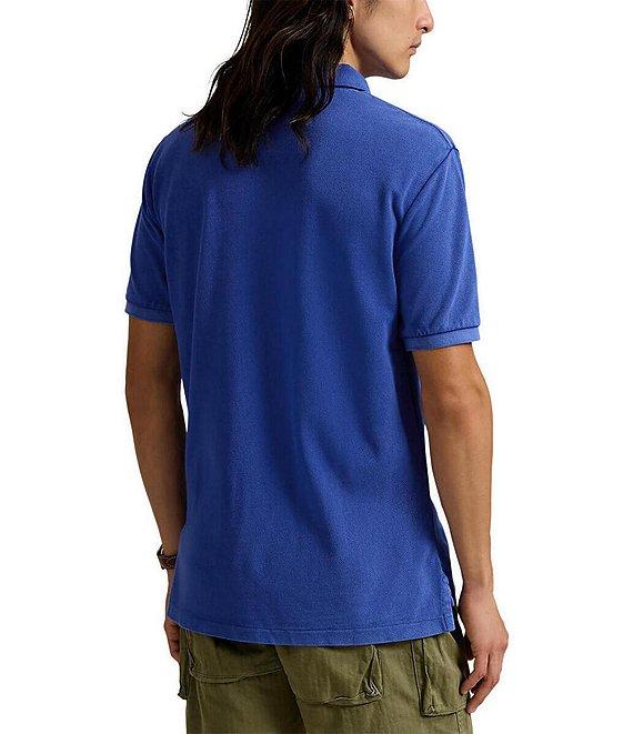 Polo Ralph Lauren Classic Fit Explorer Bear Mesh Short Sleeve Polo Shirt Product Image