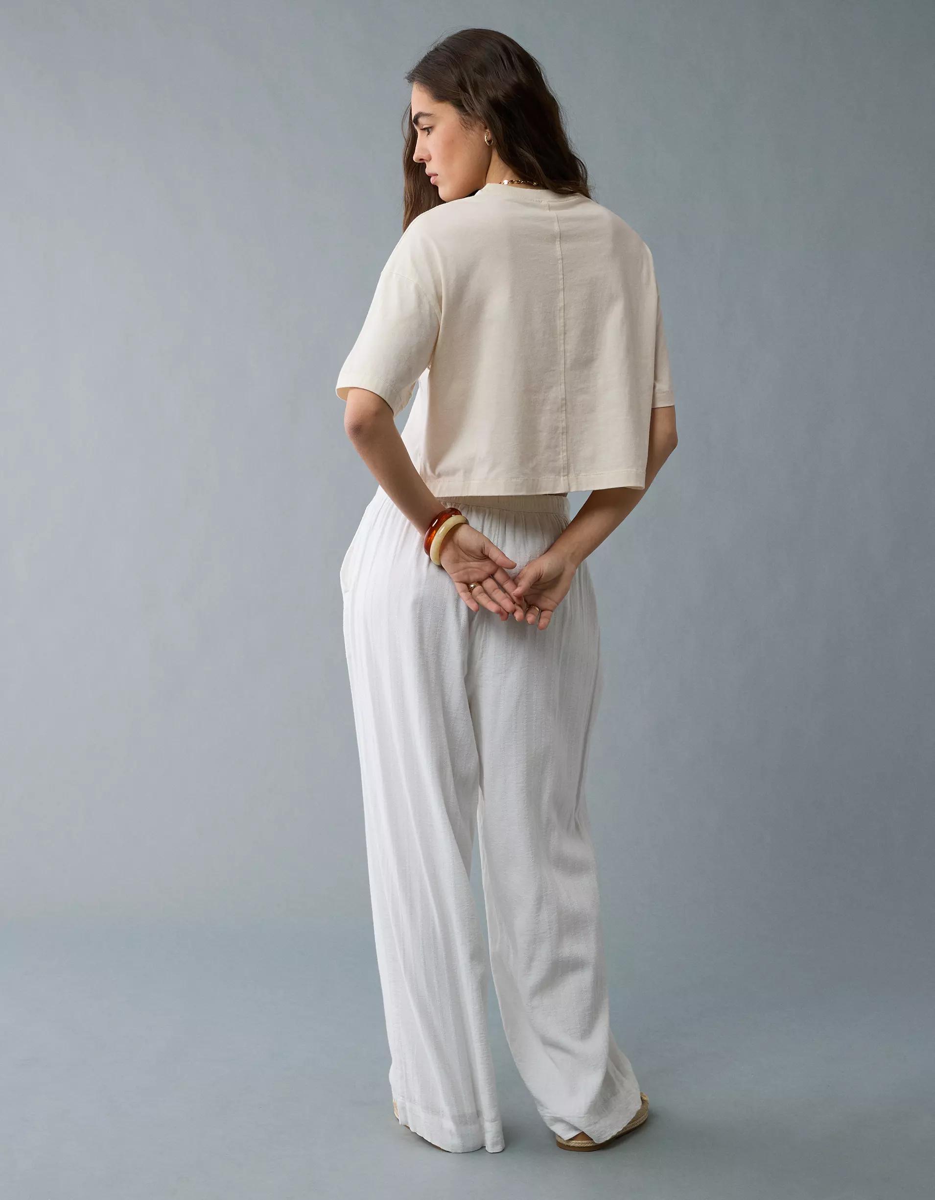 AE Boxy Cropped Bikini Graphic T-Shirt Product Image