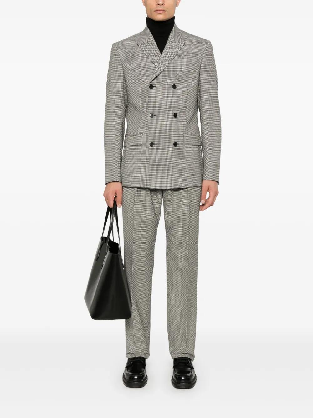 houndstooth-pattern suit Product Image