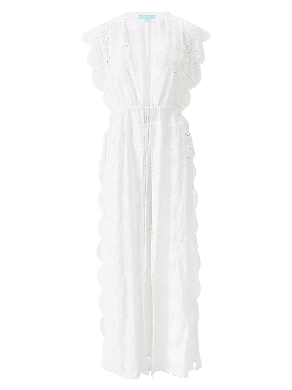 Womens Talitha Broderie Anglaise Maxi Caftan Product Image