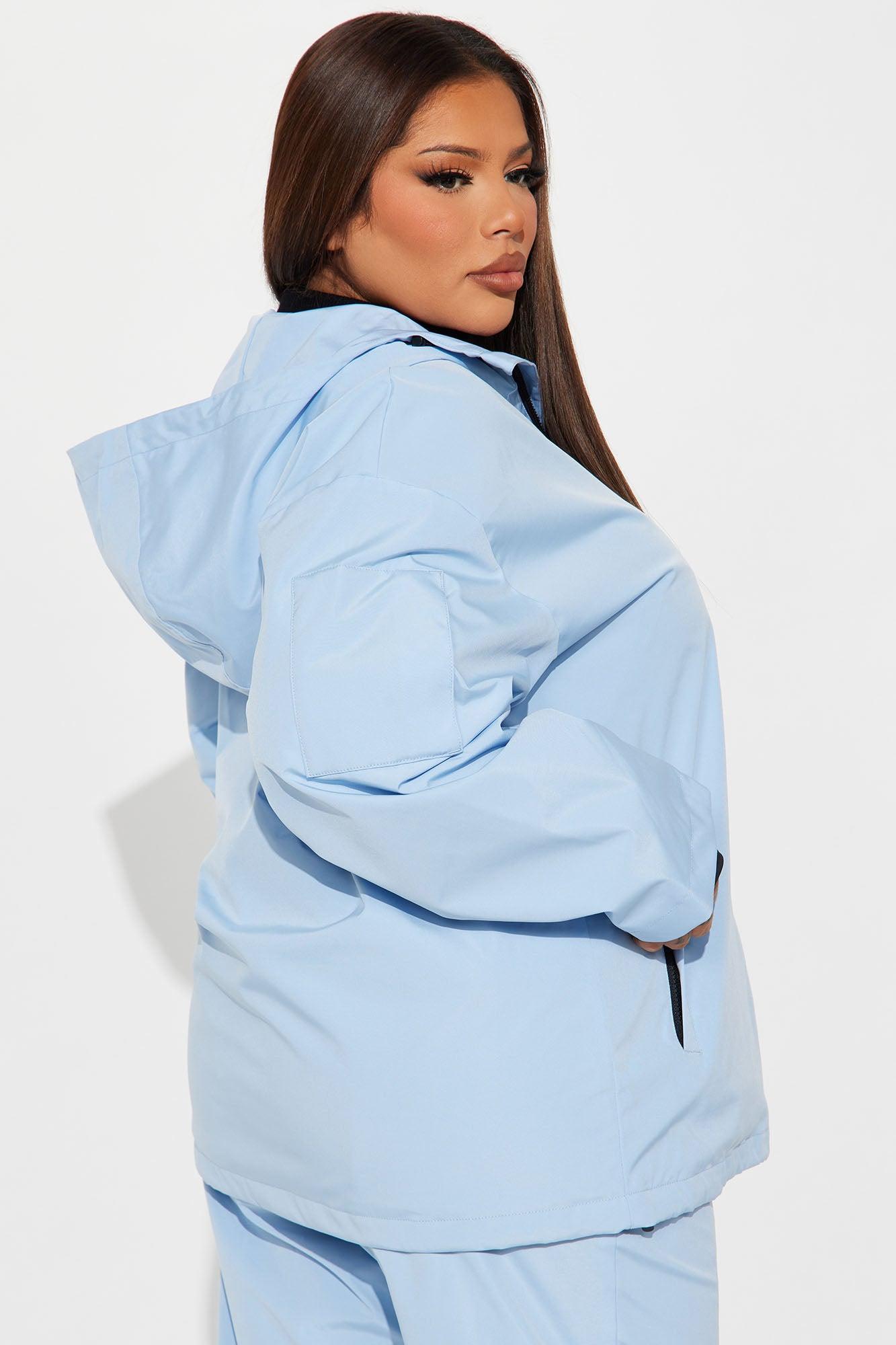 Snow Much Fun Snowboard Jacket - Light Blue Product Image