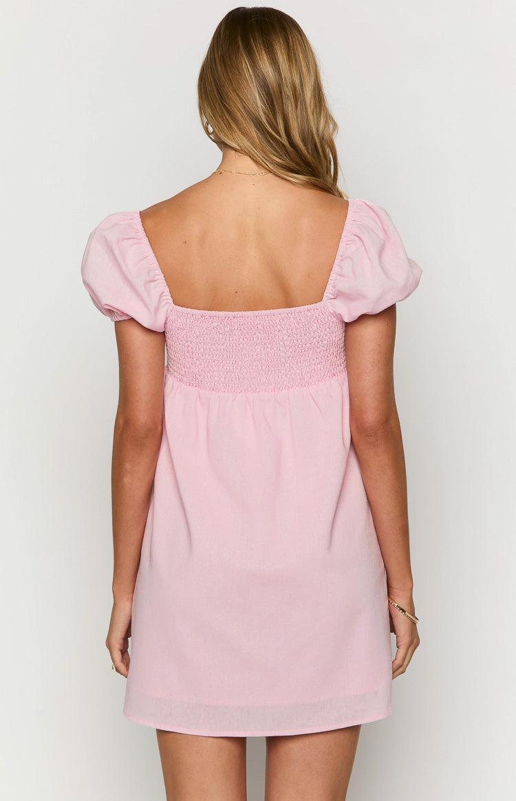 Radient Pink Mini Dress Baby Product Image