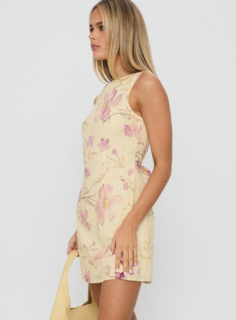 Alfalfa Mini Dress Floral Multi Product Image
