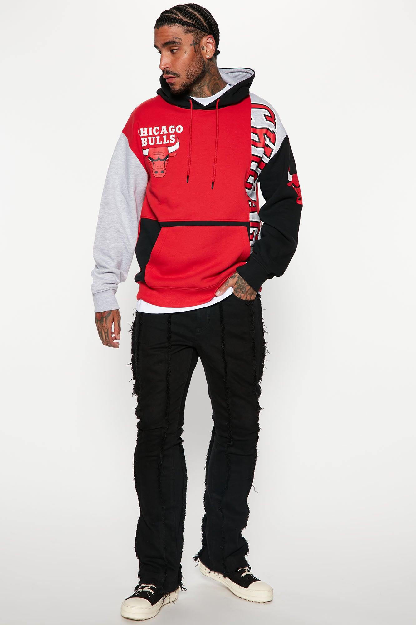 Chicago Bulls Offset Hoodie - Red Product Image