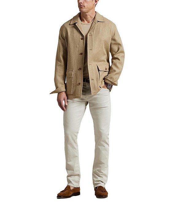 Polo Ralph Lauren Varick Slim Fit Straight Leg Stretch Jeans Product Image