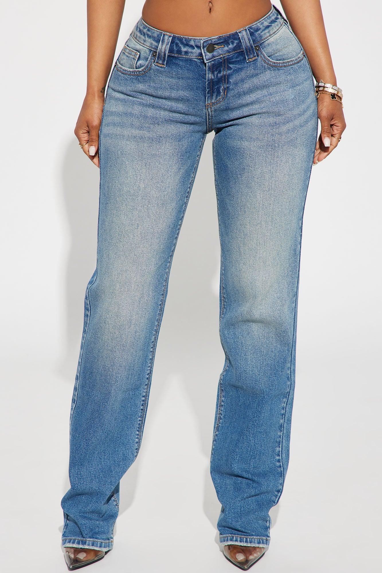 Sicily Straight Leg Jeans - Medium Wash Product Image