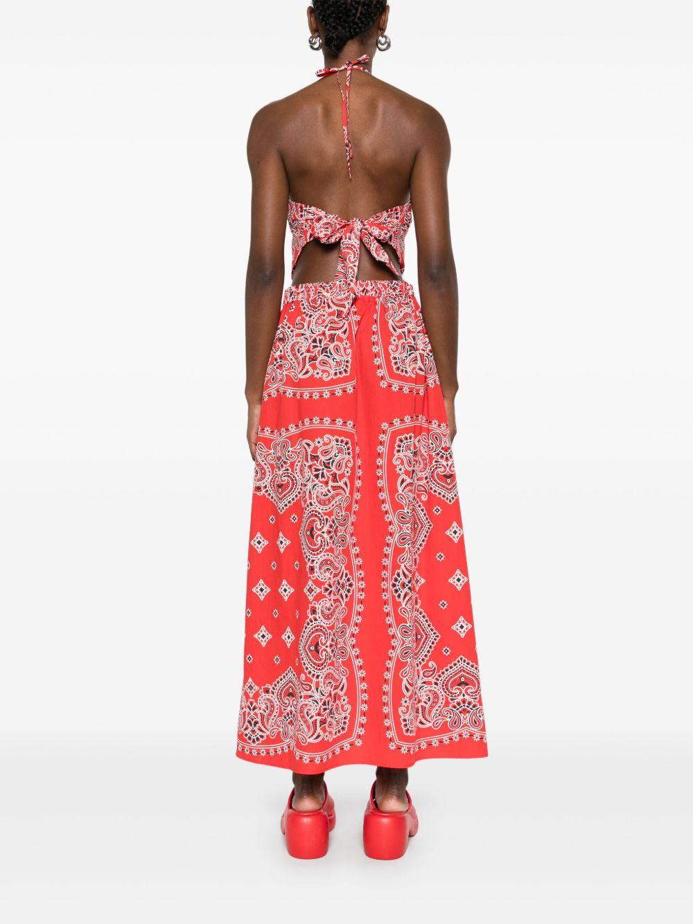 Ajaccio midi dress Product Image
