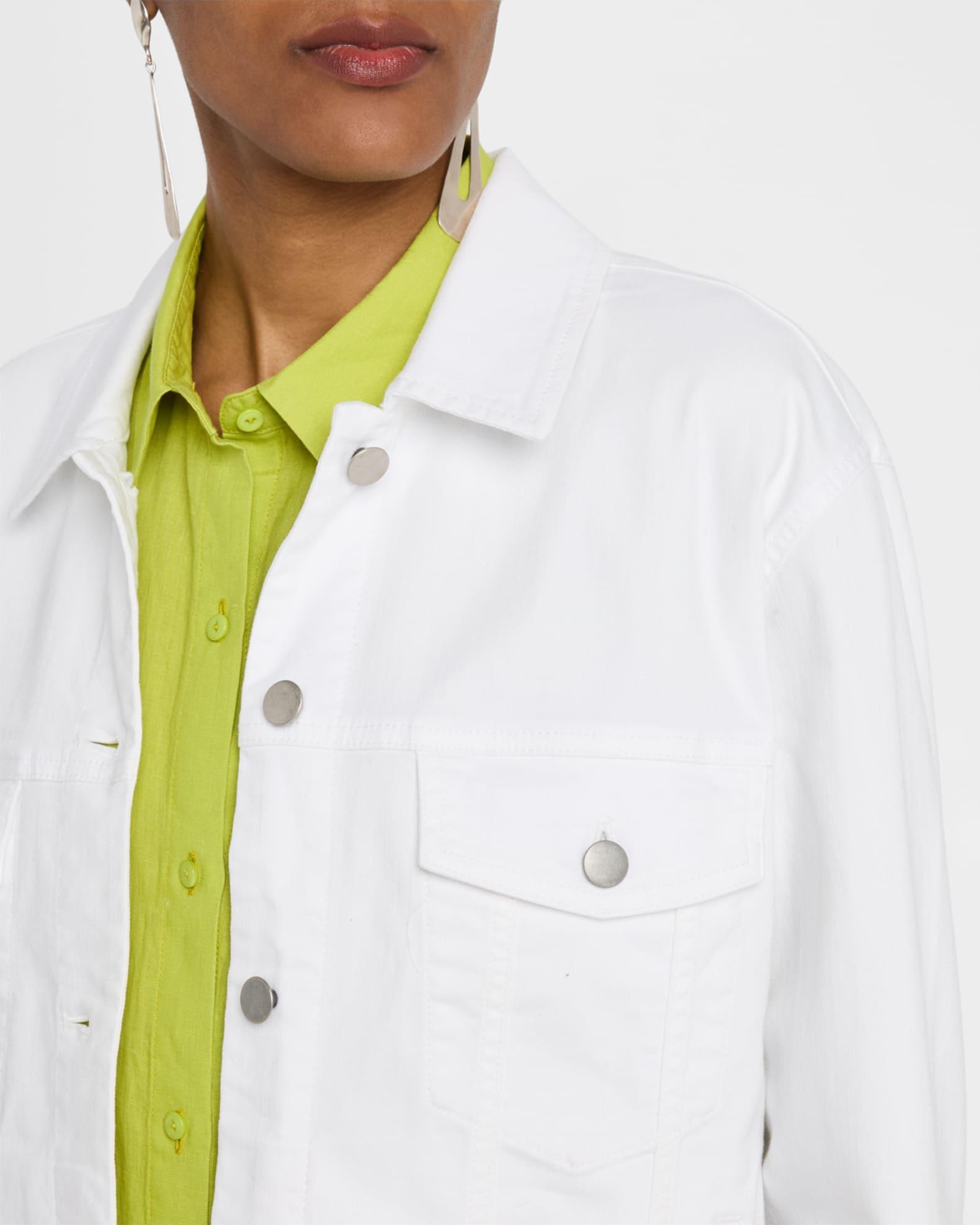 Garment-Dyed Organic Cotton Denim Jacket Product Image