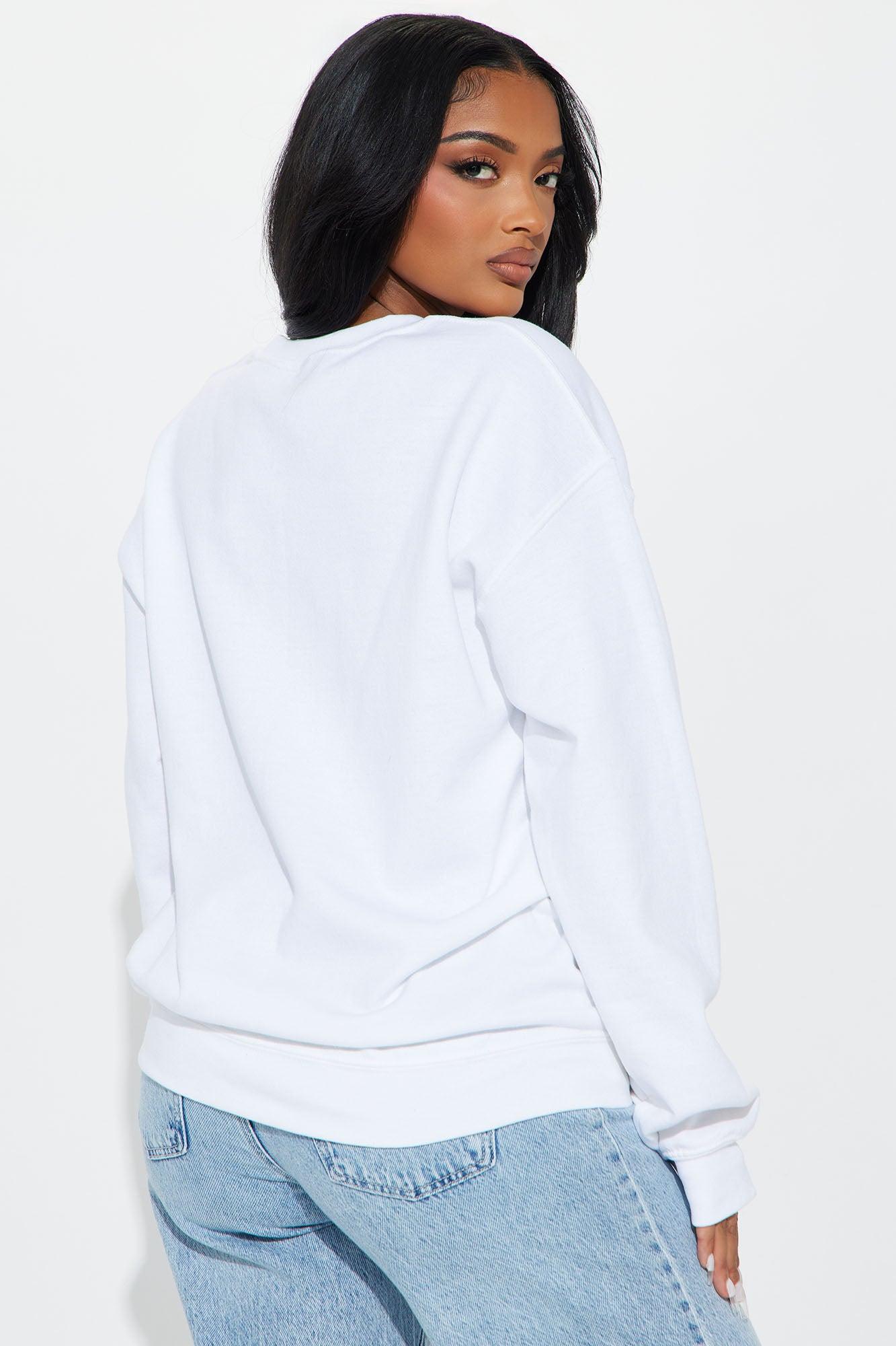 Snapple Crew Neck Sweatshirt - White Product Image