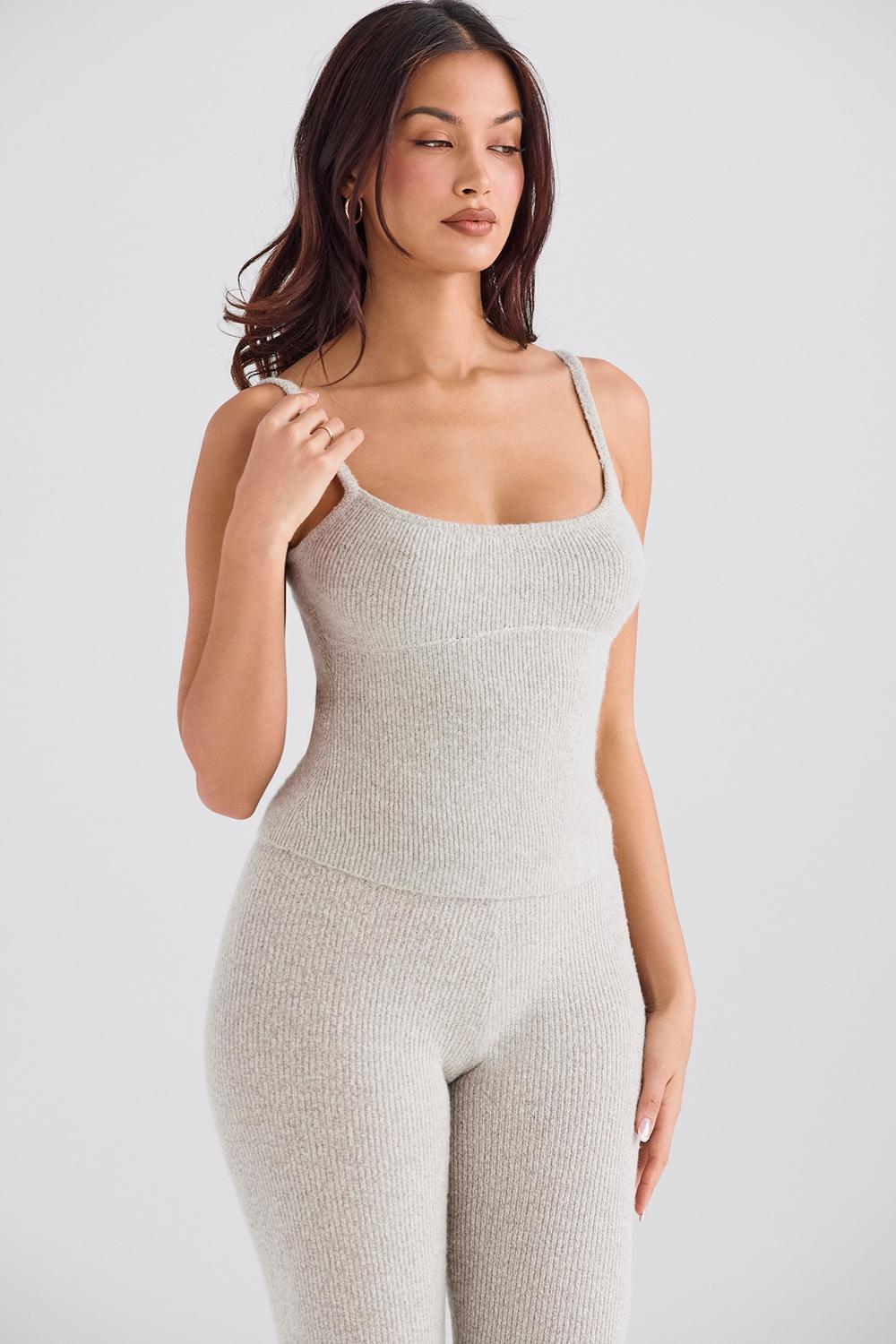 Rumi  opal knit vest top - sale Product Image