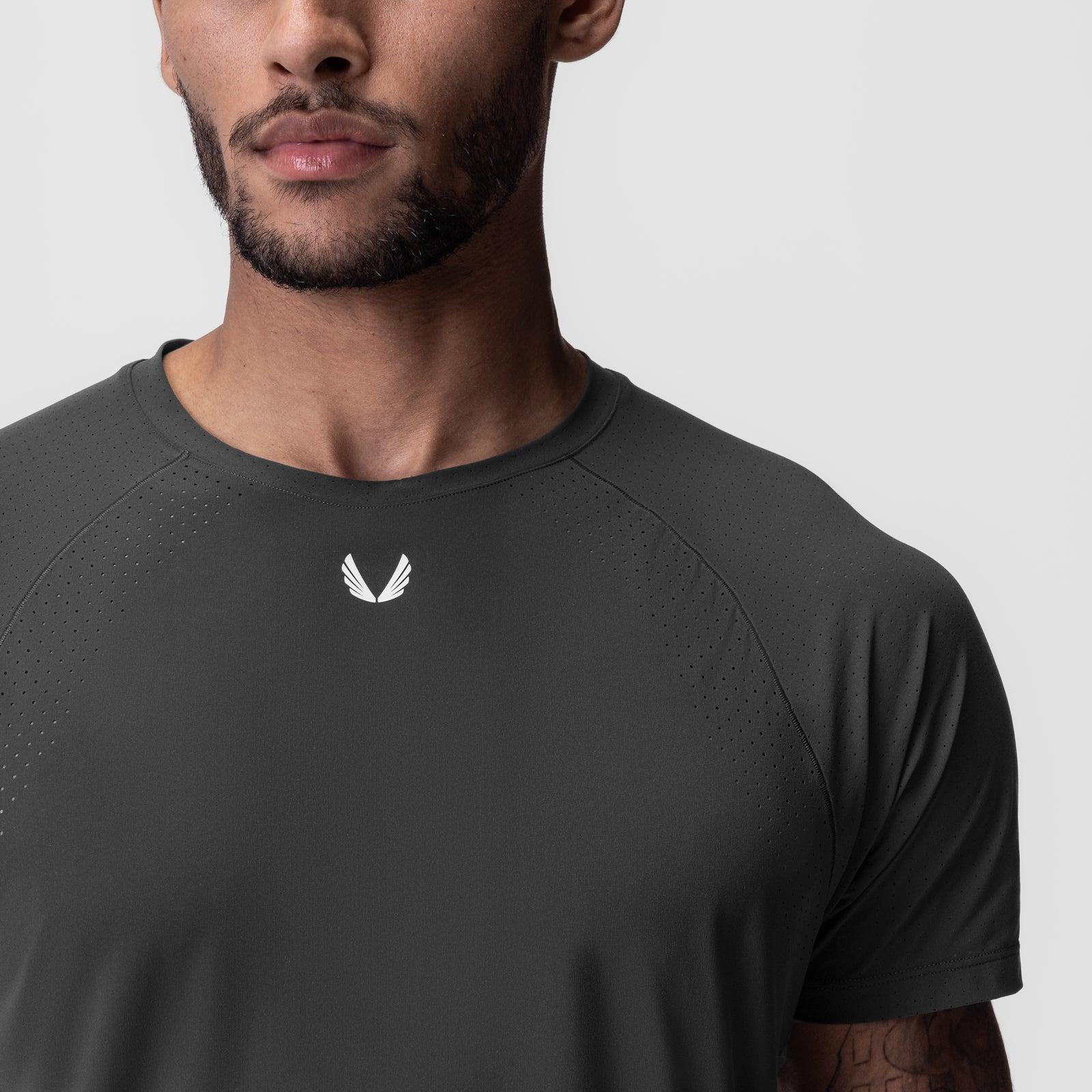 0660. AeroSilver® Established Tee - Space Grey Male Product Image