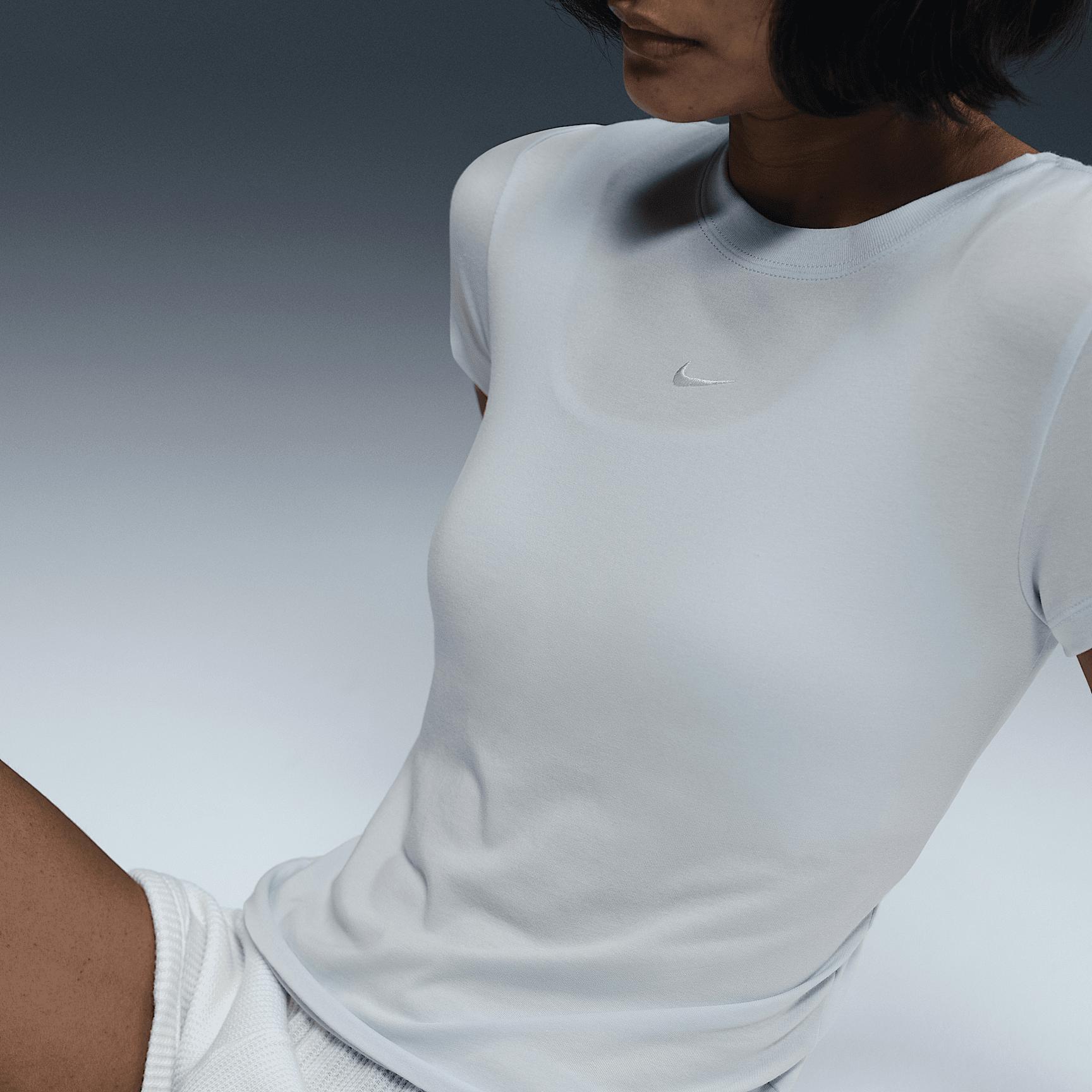 Womens Nike Sportswear Chill Knit T-Shirt | FV5508-423 Product Image