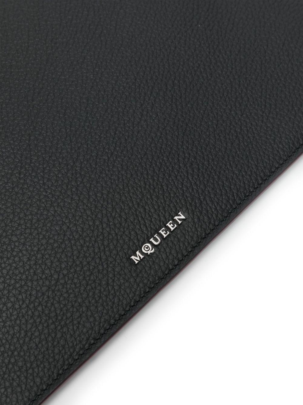 logo-lettering clutch bag Product Image