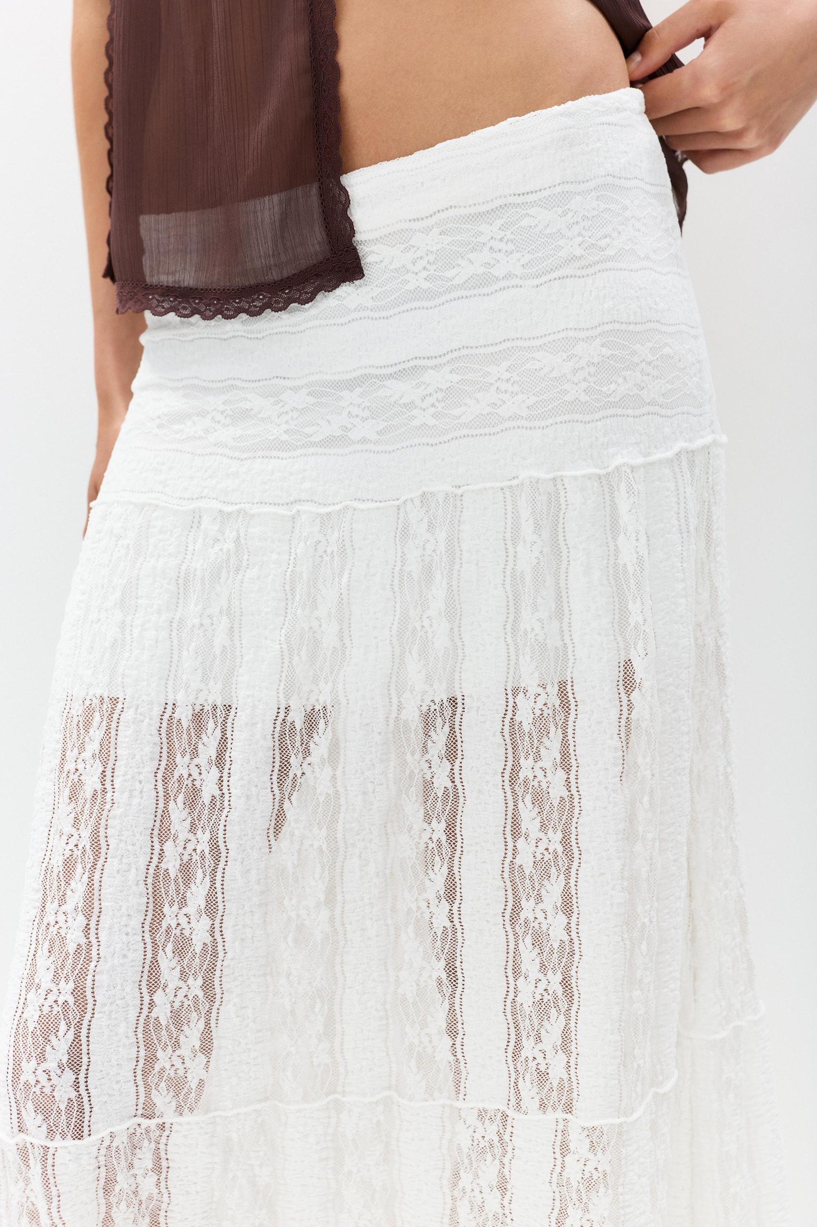 Lace midi skirt Product Image