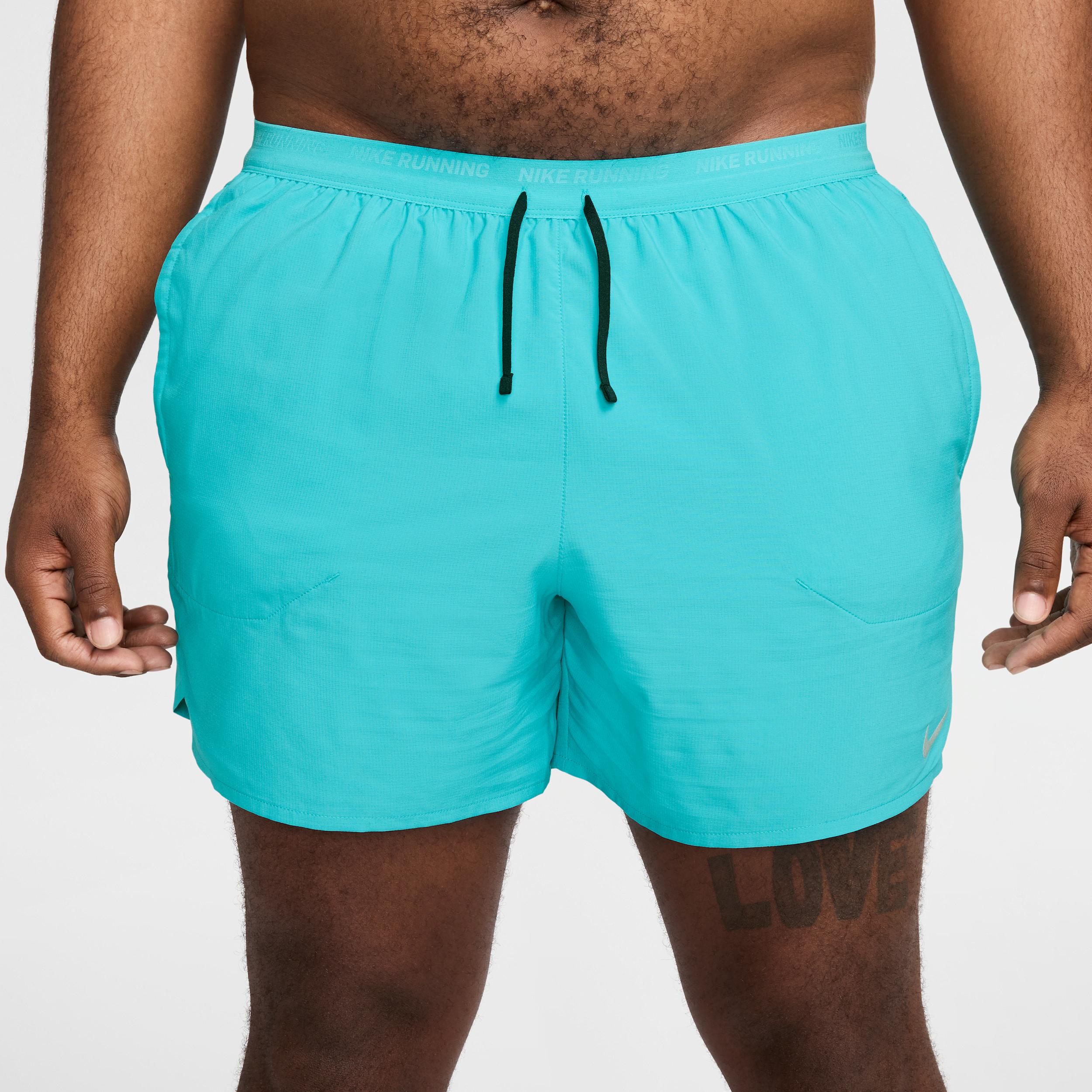 Nike Mens Stride Dri-FIT 5 Brief-Lined Running Shorts | DM4755-345 Product Image