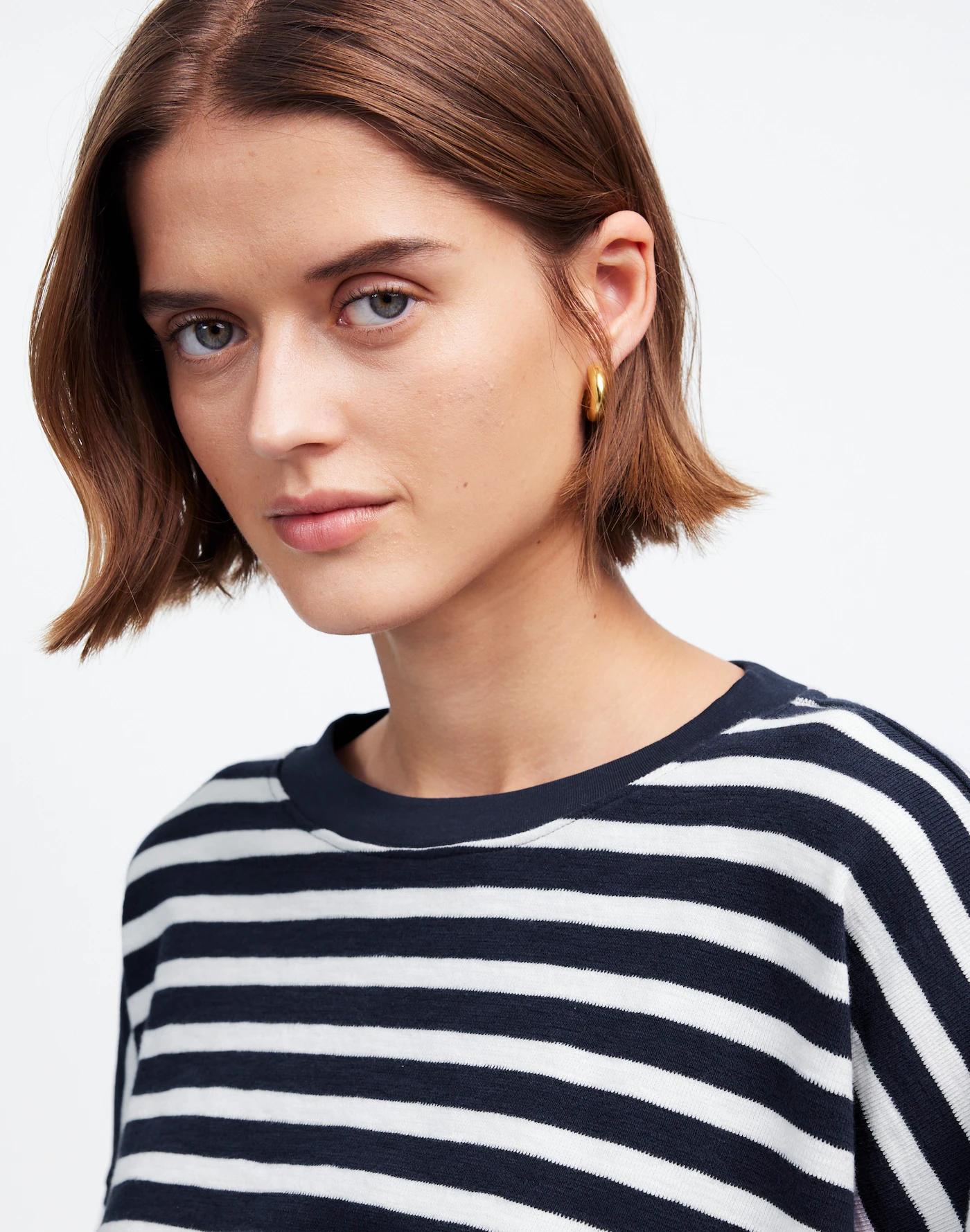 Easy Crewneck Long-Sleeve Tee Product Image