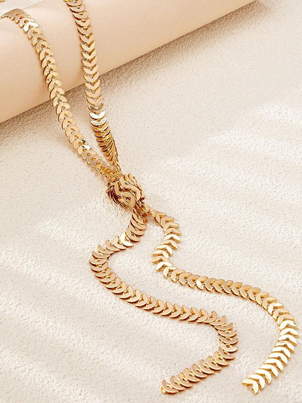 Geometric Knot Necklaces Accessories Product Image