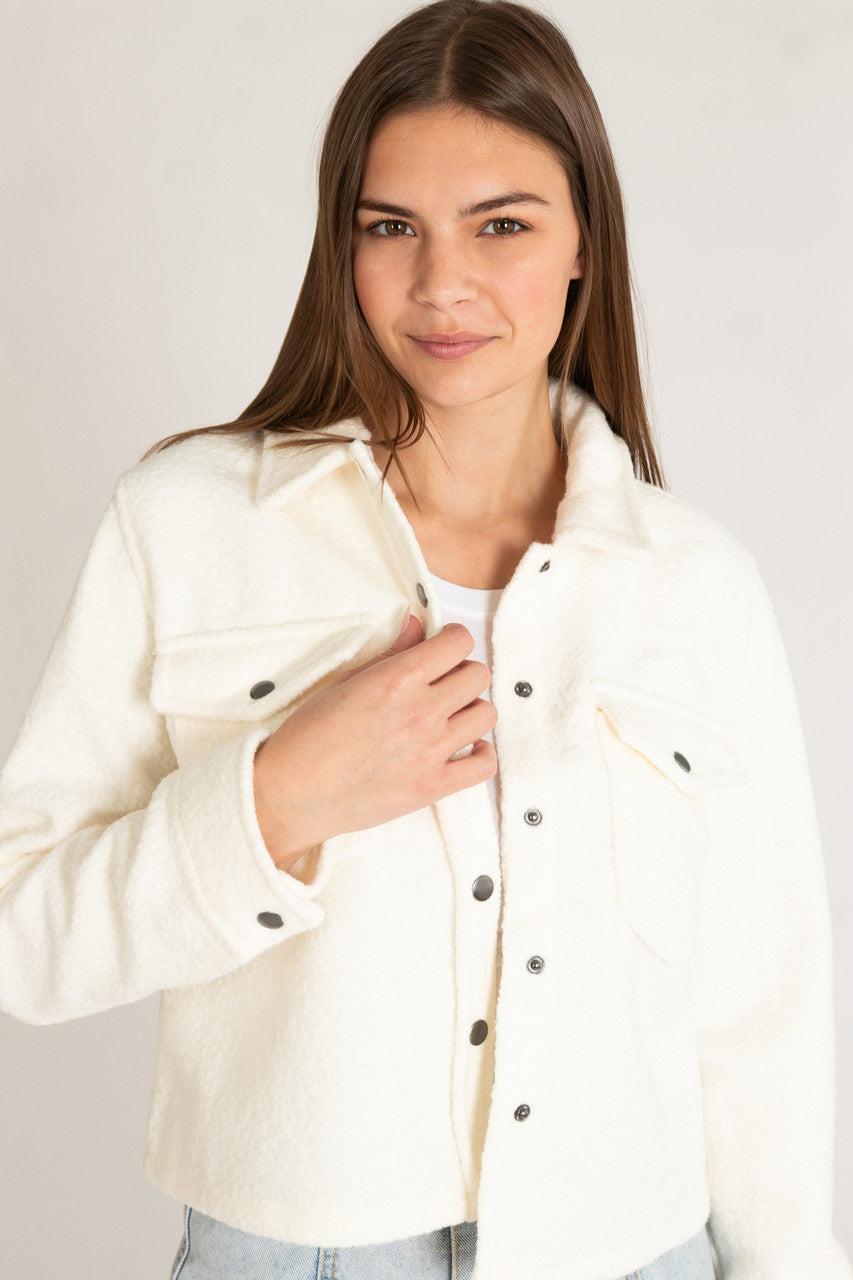 Snap Front Shacket Product Image