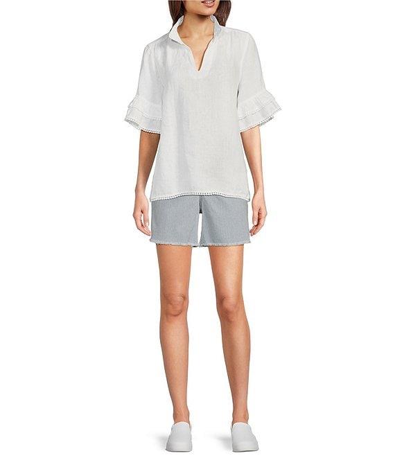 NYDJ Berkyn Stretch Denim Lift Tuck® High Rise Relaxed Fit Shorts Product Image