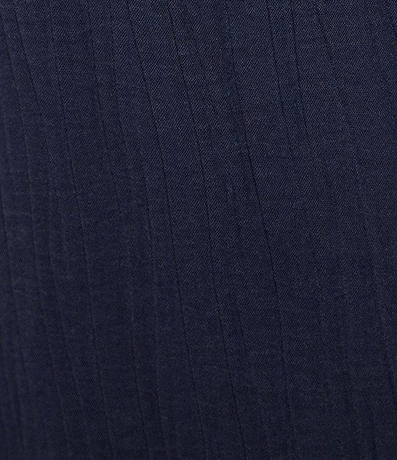 M Made in Italy Textured Wide Leg Pull-On Pants Product Image